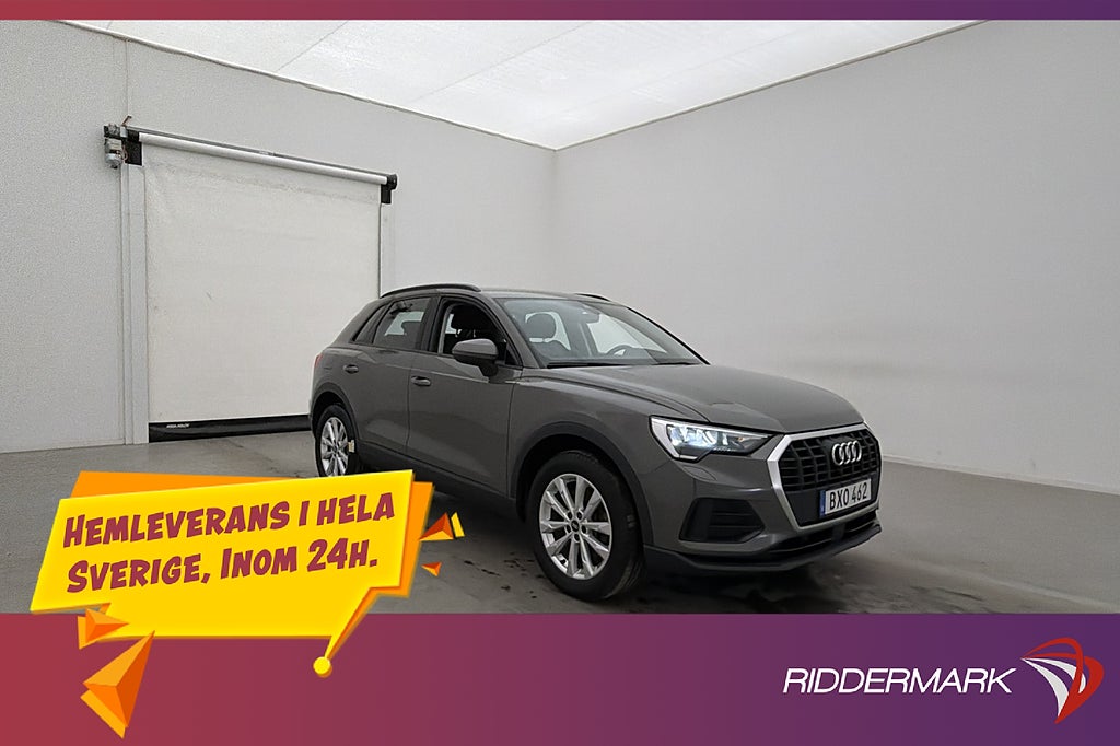 Audi Q3 45 TFSI e Cockpit Rattvärme Drag Keyless 245hk