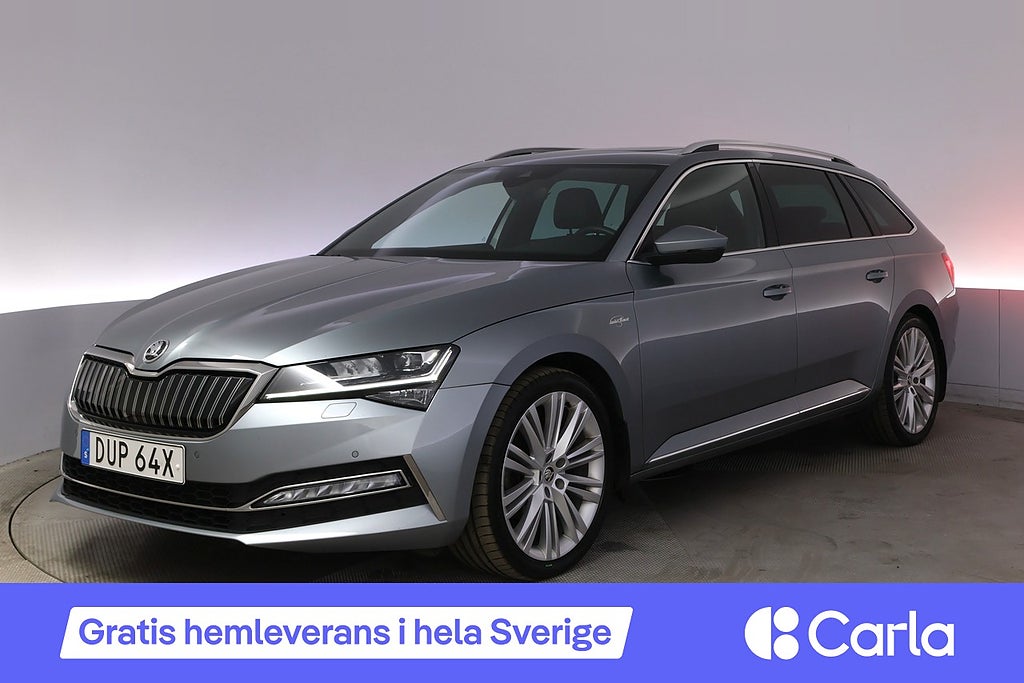 Skoda Superb Combi L&K Pano Drag Läder Elstol BLIS Navi
