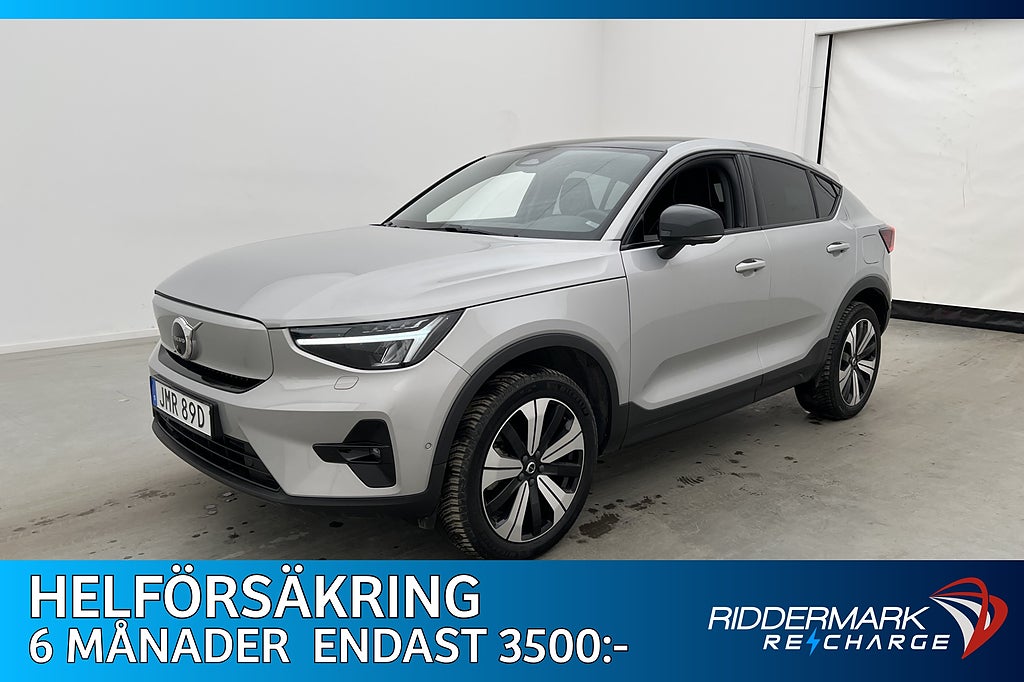 Volvo C40 Recharge Twin motor Ultimate Pano H/K 360° Drag