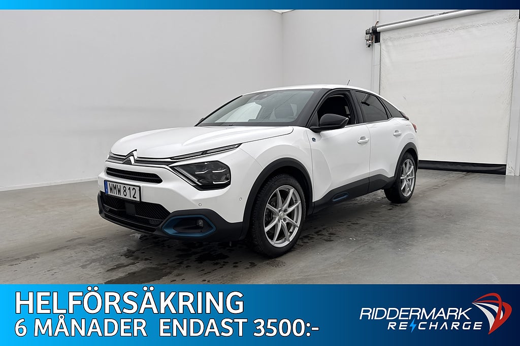 Citroën e-C4 136hk Shine Värmare HUD Kamera Rattvärm CarPlay