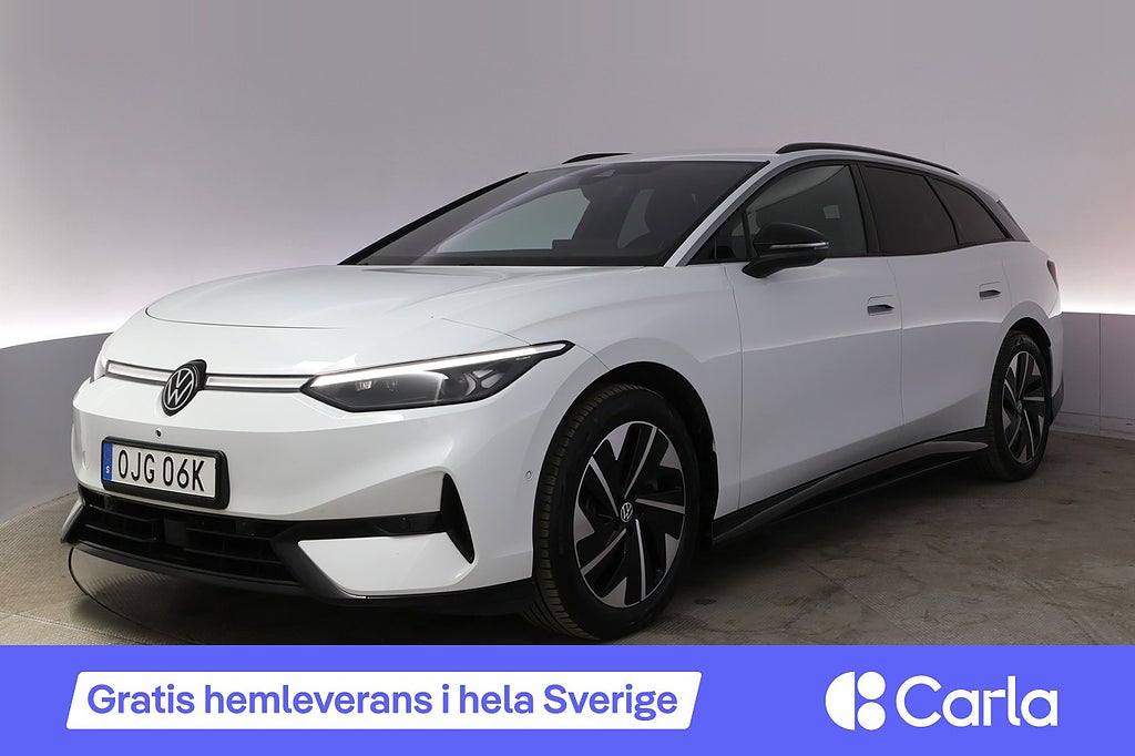 Volkswagen ID.7 Pro Tourer 360 HUD Elstol Massag Drag V-hjul