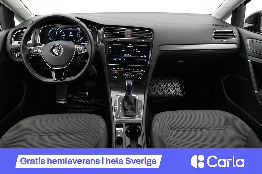 Volkswagen E-Golf 35.8 kWh PlusPkt Cockpit Värmepump Kamera