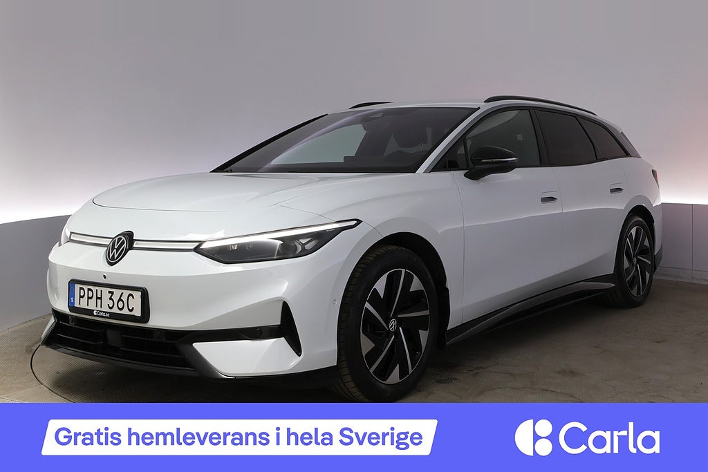 Volkswagen ID.7 Pro Tourer 360 HUD Elstol Massag Drag V-hjul