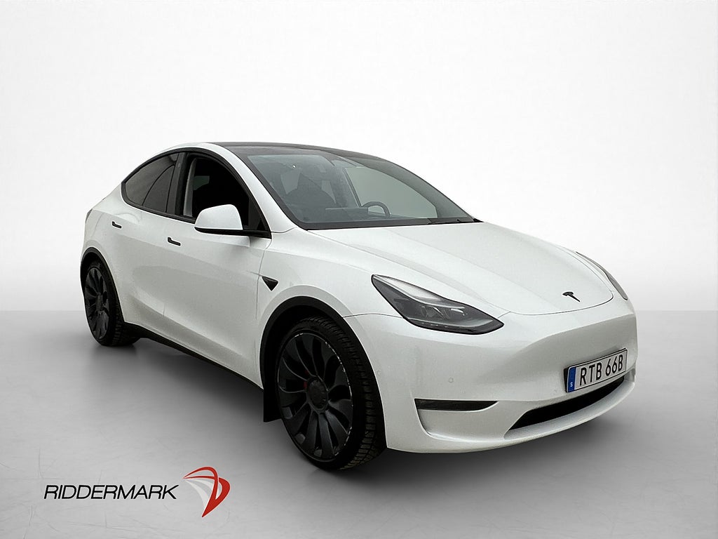 Tesla Model Y Performance Rattvärme Drag Autopilot