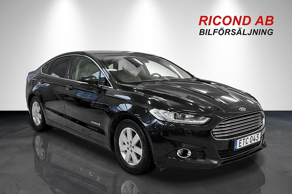 Ford Mondeo HYBRID E-CVT 187HK TITANIUM SKINN KEYLESS 360KR SKATT