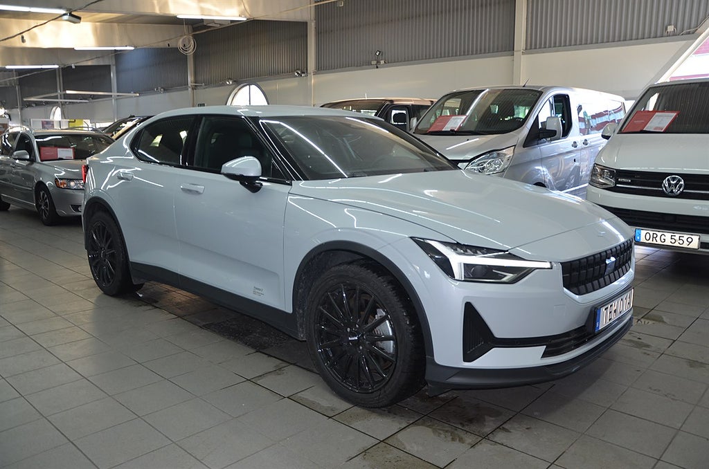 Polestar 2 Long Range Single Motor 78kWh MOMS 542km Räckvidd