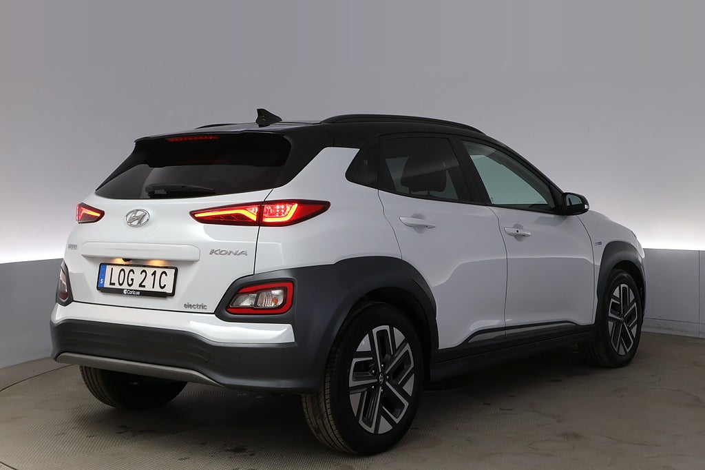 Hyundai Kona Electric 64 kWh Premium Läder BLIS Elstol Krell