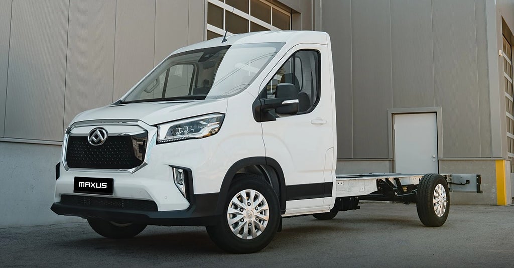 Maxus e-Deliver 9 CHASSI L3/L4 | 65kwh | Volymskåp / Tippflak / Kyl