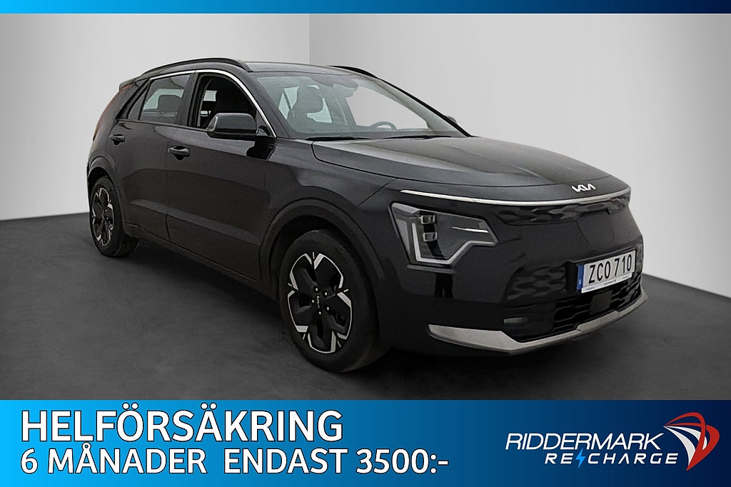 Kia Niro EV 204hk Action Kamera Navi Halvskinn CarPlay Drag
