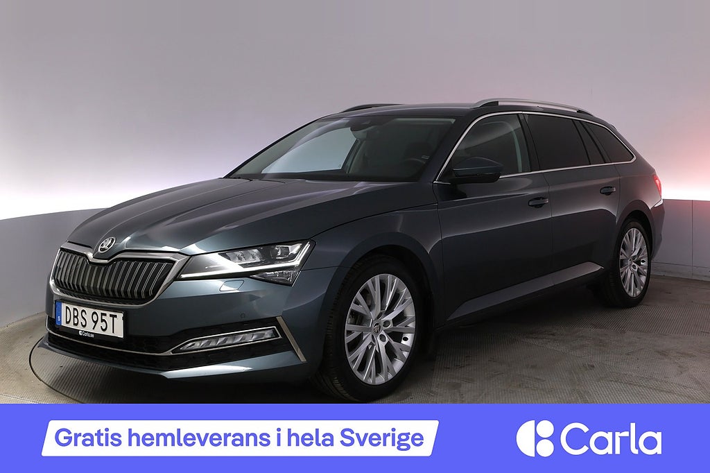 Skoda Superb iV Combi Business Läder BLIS Kamera Drag Elstol