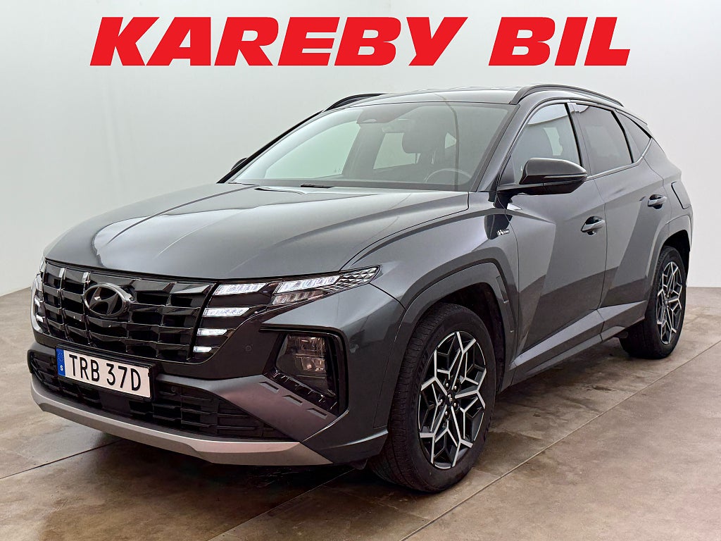 Hyundai Tucson Hybrid AWD 230hk N-Line Drag Kamera Carplay