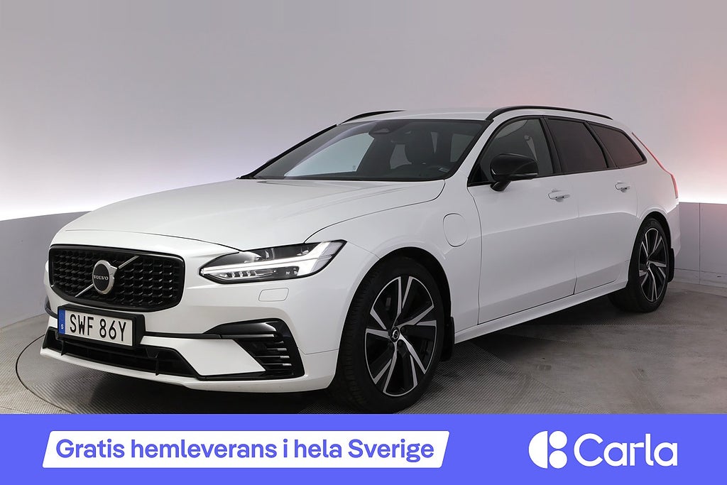 Volvo V90 Recharge T6 AWD R-Design Elstol H/K BLIS 4,99%