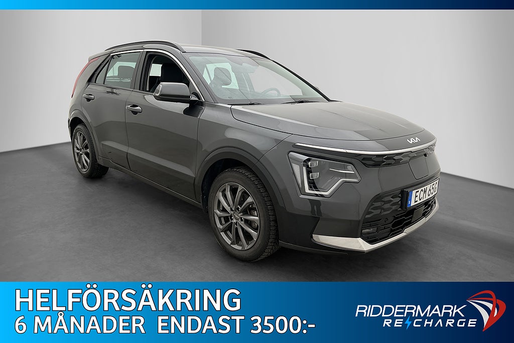 Kia Niro EV Värmare Kamera Rattvärme Navi CarPlay 204hk