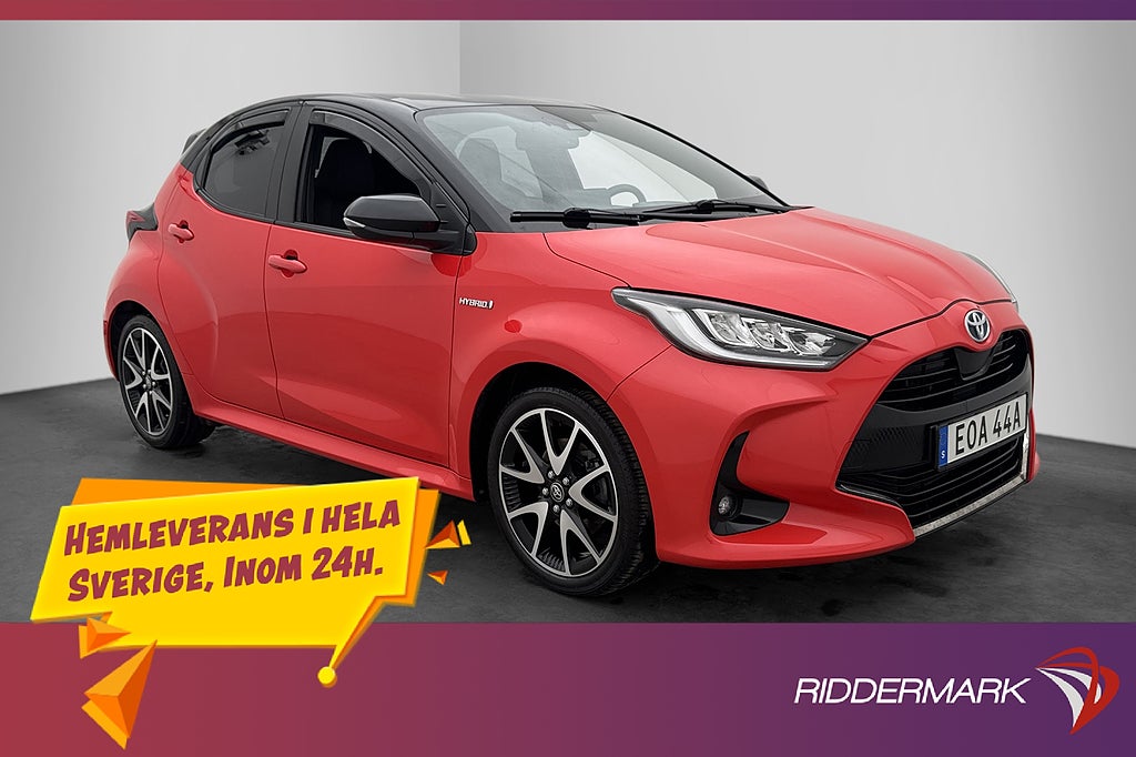 Toyota Yaris Premiere Edition Bi-Tone HUD Kamera Rattvärme