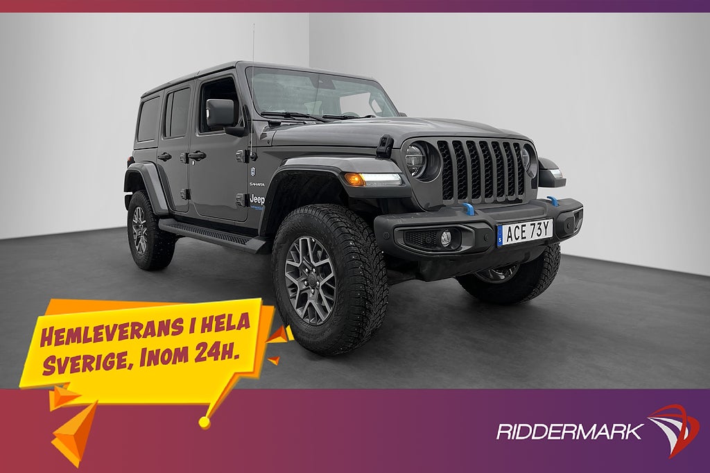 Jeep Wrangler Unlimited 4xe SAHARA Hardtop Alpine Kamera Nav