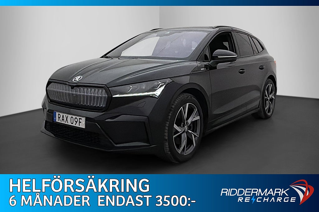 Skoda Enyaq iV80x Sportline HuD Canton Kamera Drag Rattvärme