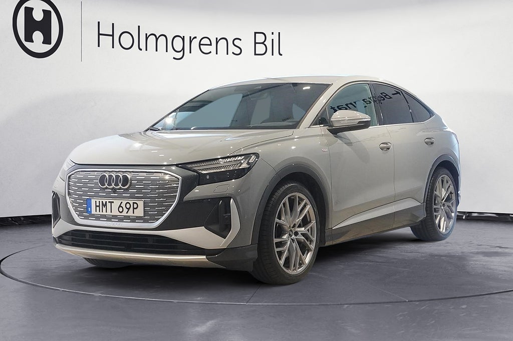 Audi Q4 E-Tron Ränta 4,99% | Sportback 50 Sportback S-Line Evolution Sonos SE