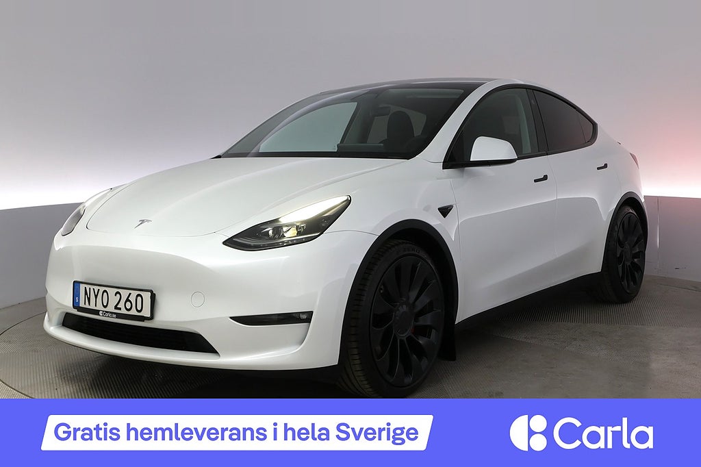 Tesla Model Y Performance AWD Autopilot Pano Drag