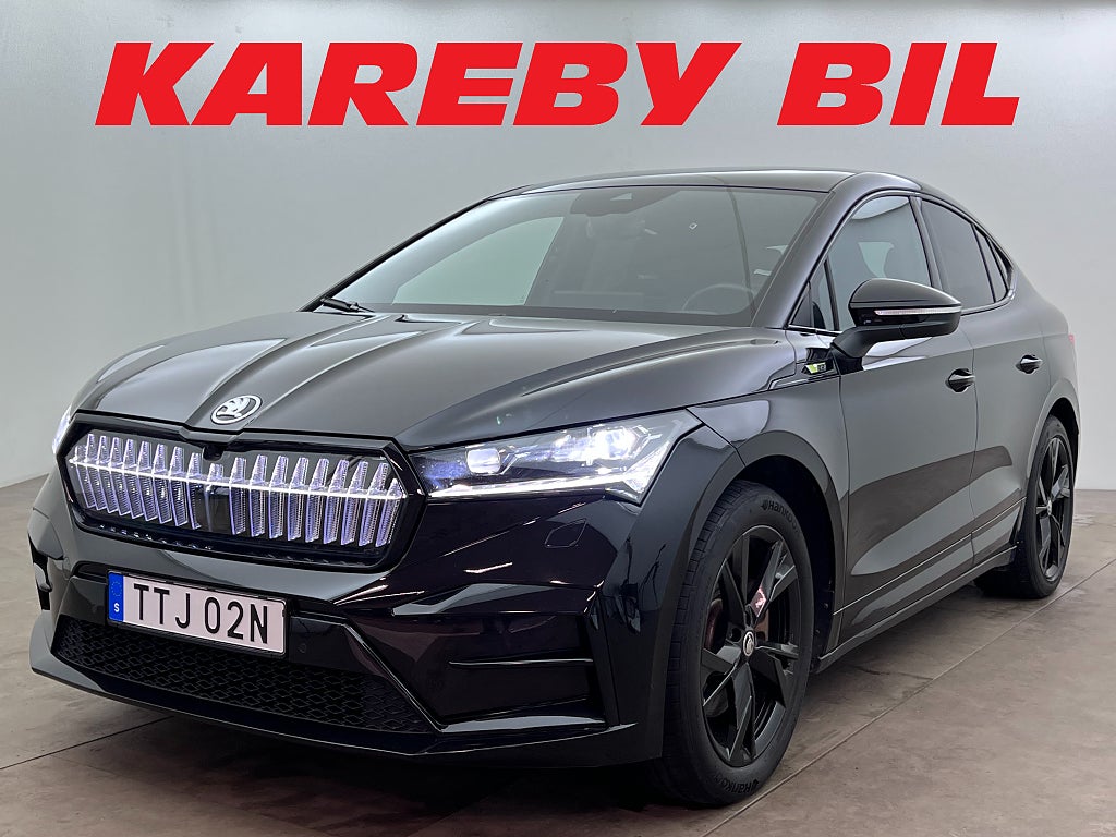 Skoda Enyaq Coupé RS iV Family Sportline 299hk Backkamera Dragkrok