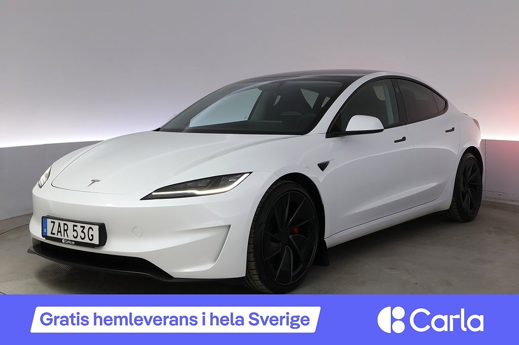 Tesla Model 3 Performance AWD Highland Autopilot Pano