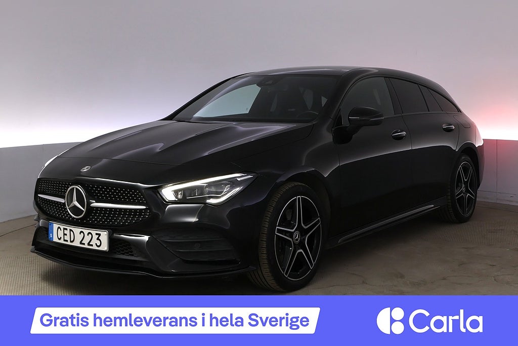 Mercedes-Benz CLA 250 e Shooting Brake AMG Pano Elstol Navi