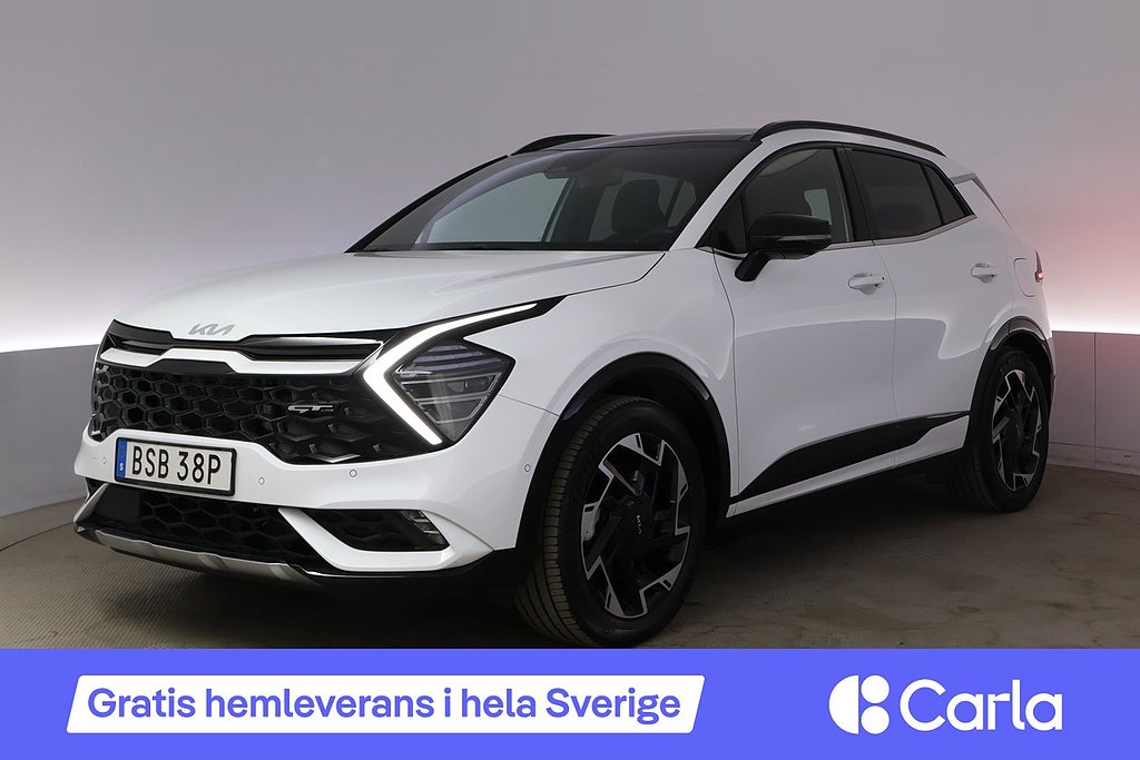 Kia Sportage PHEV AWD GT Line Pano HK 360 BLIS Elstol Drag