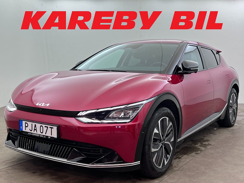 Kia EV6 77.4 kWh AWD Drag Skinn 360°-kamera Navigation Nyservad