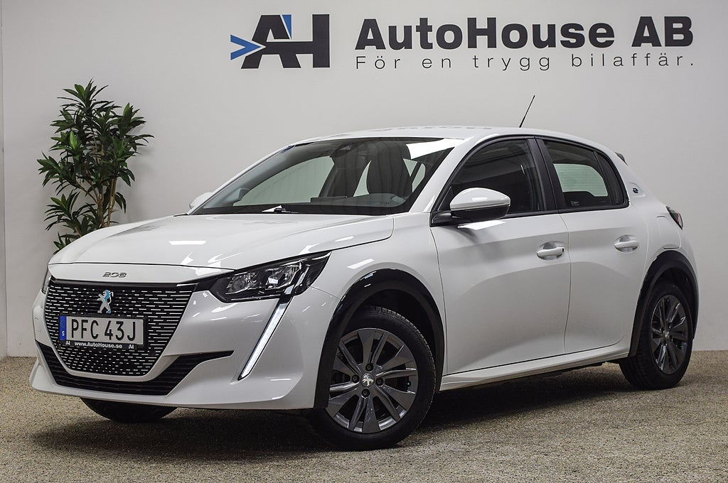 Peugeot E-208 Active Pack 50kWh Carplay P-sensor Värmepump