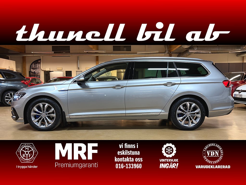 Volkswagen Passat SC Kombi 1.4 TSI PHEV DSG GTE 218HK-VHJUL-DRAG-SOH 92%