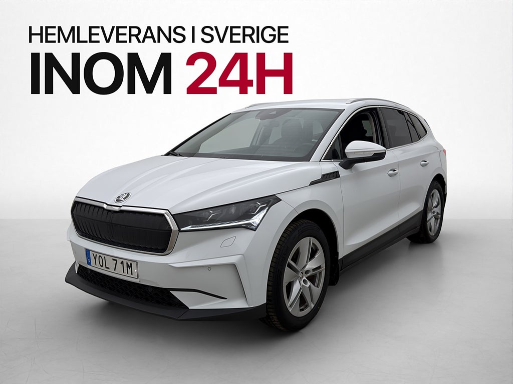 Skoda Enyaq 204hk Värmare Dragkrok Kamera CarPlay MOMS