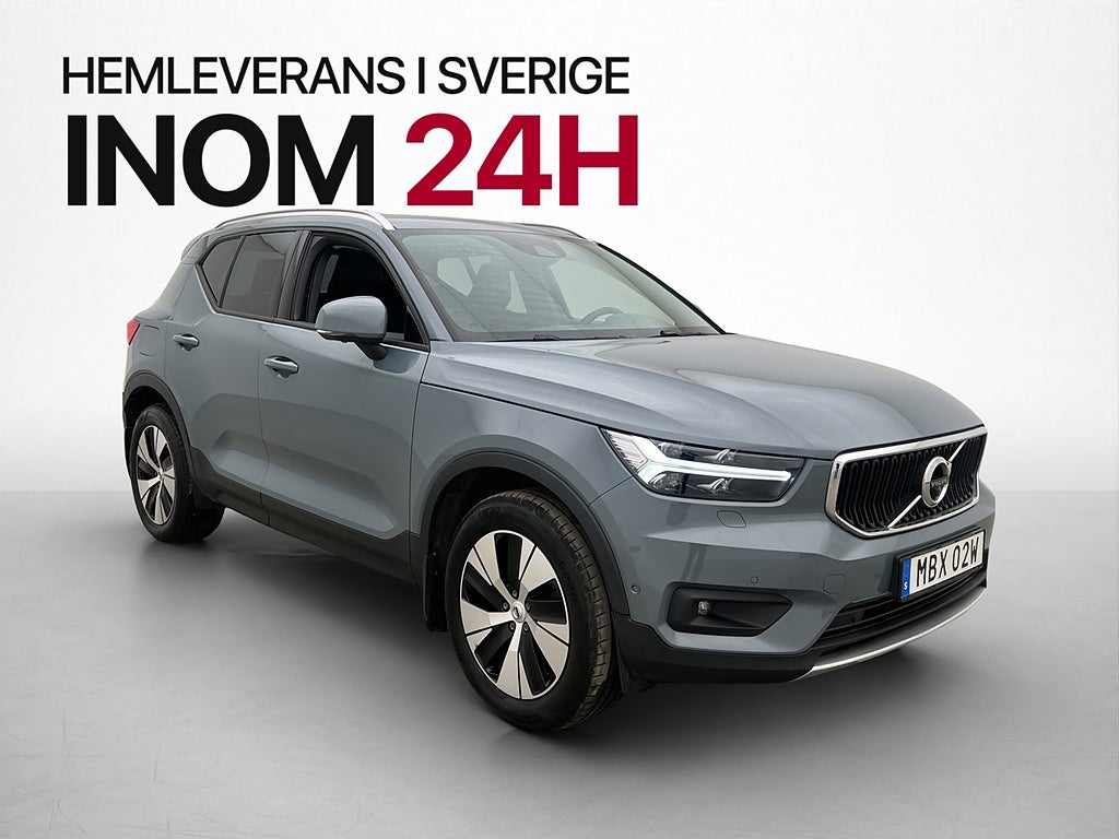 Volvo XC40 T5 Recharge Momentum VOC 360° Värm CarPlay Drag