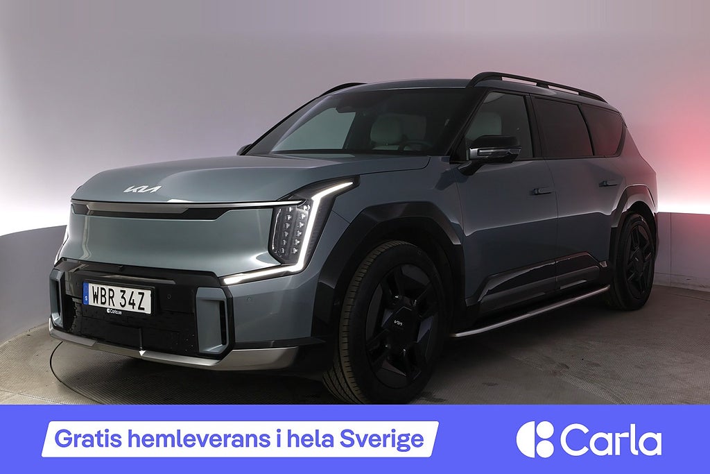 Kia EV9 AWD GT Line Pano Elstol 6-sits Meridian BLIS HUD