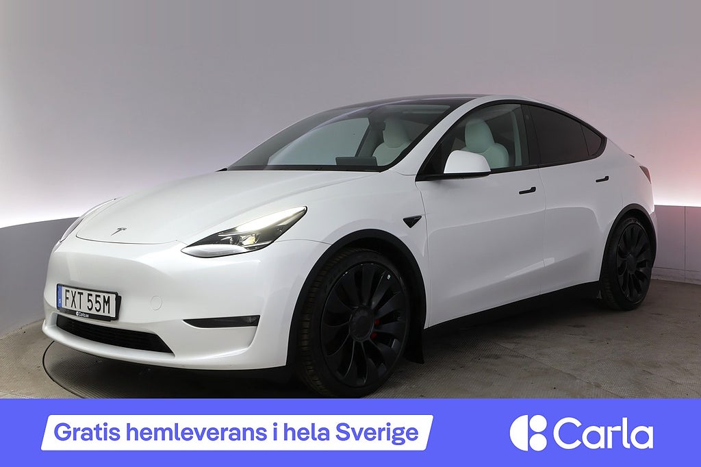 Tesla Model Y Performance AWD Autopilot Pano Drag