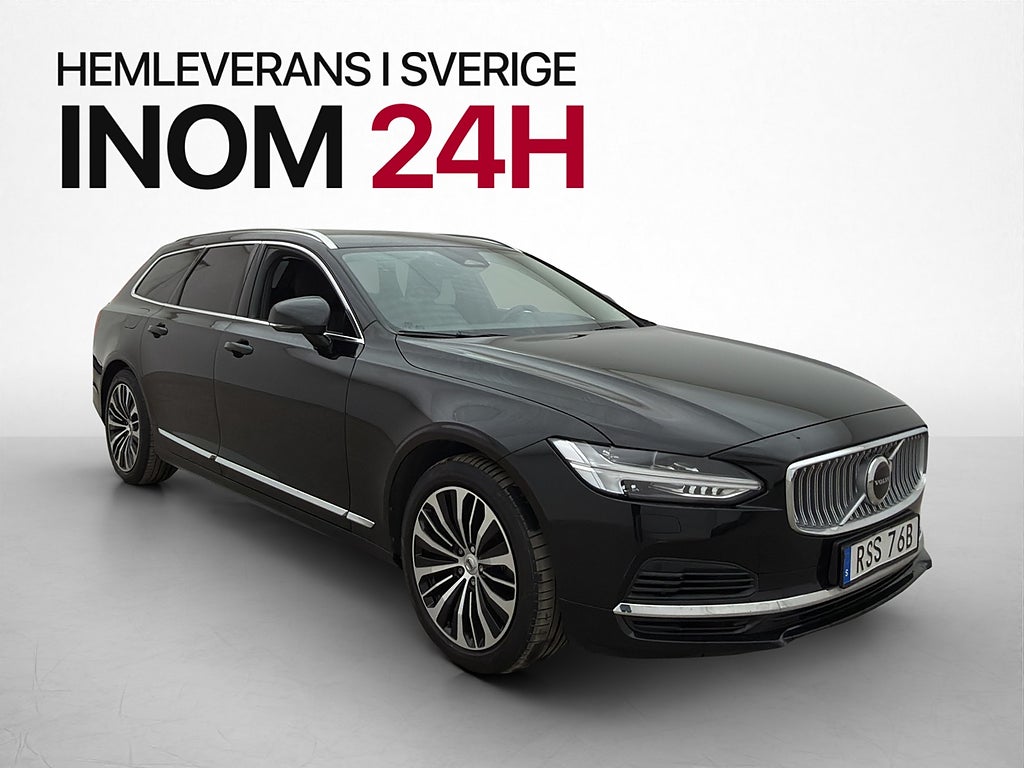 Volvo V90 Recharge T6 AWD Core Bright Värmare Drag Kamera