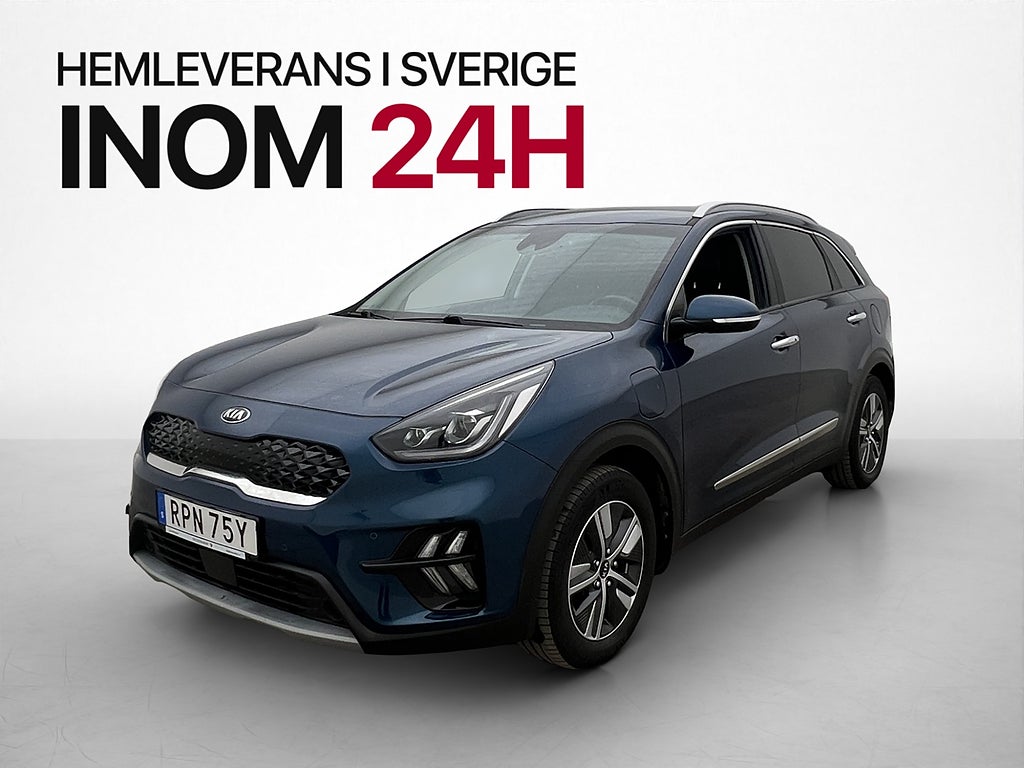 Kia Niro P-HEV Advance Plus Skinn M-Värm Drag Kamera Navi