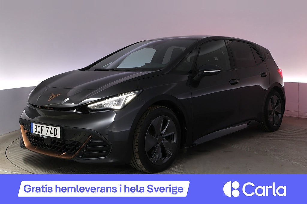 Cupra Born 58 Pilot M AdapFarth Värmepump Navi Kamera V-hjul
