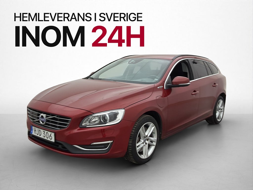 Volvo V60 D5 Plug-in AWD Momentum Värmare Dragkrok Kamera