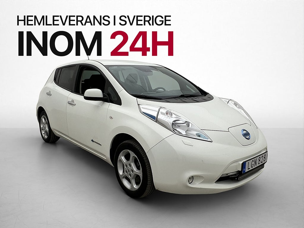 Nissan Leaf 30 kWh Kupévärmare Kamera Rattvärme Navi ACC