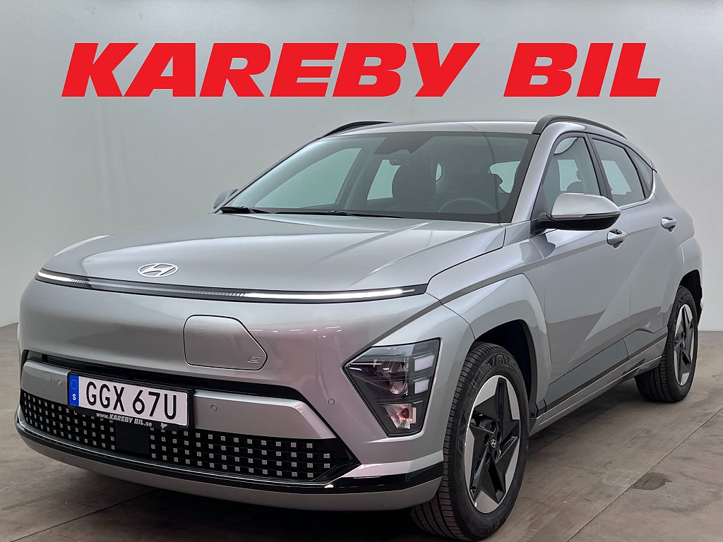 Hyundai Kona Electric Long Range Essential Backkamera Rattvärme Navi
