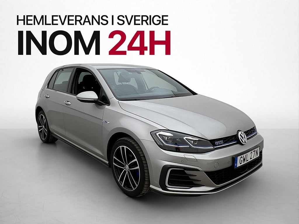 Volkswagen Golf GTE 204hk Cockpit P-Värm P-Sensorer CarPlay