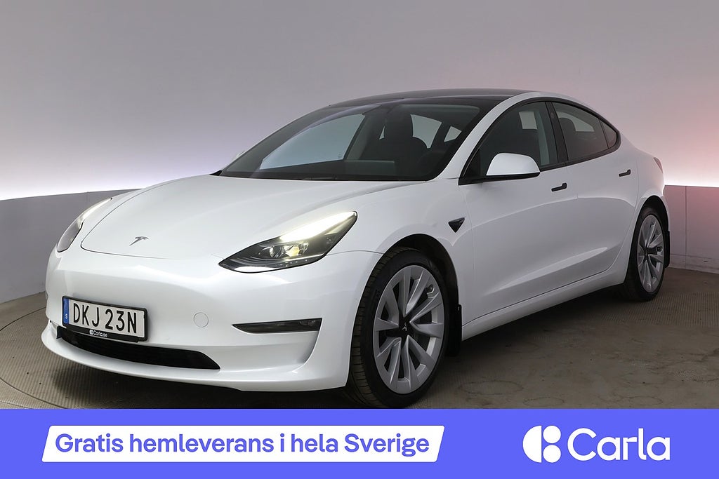 Tesla Model 3 Long Range AWD Autopilot Pano Drag