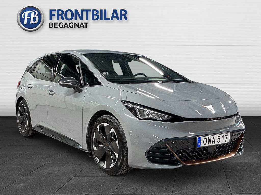 Cupra Born e-boost 58/B-kamera/Adaptiv-fart/Full Link/ 19″fälg