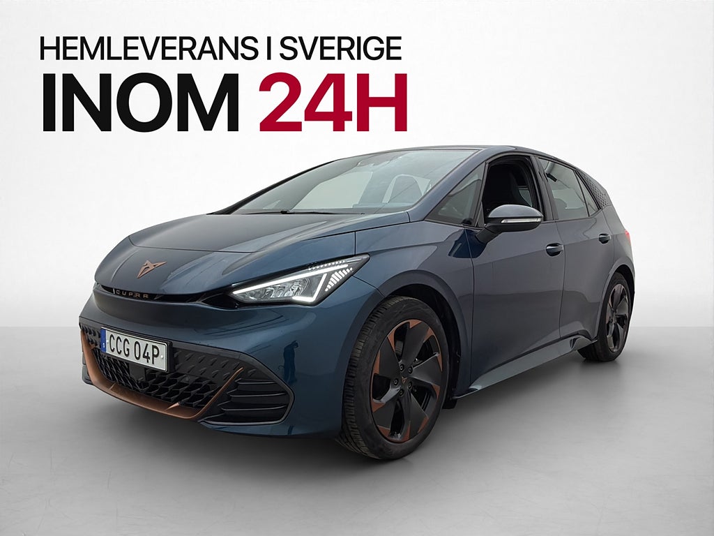 Cupra Born 58 204hk Värmare CarPlay Rattvärme MOMS