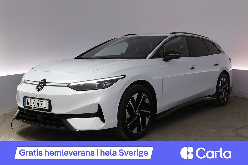 Volkswagen ID.7 Pro Tourer 360 HUD Elstol Massage Drag Vhjul