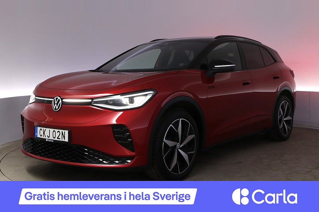 Volkswagen ID.4 GTX Top Sport Elstol Drag 360 BLIS Navi