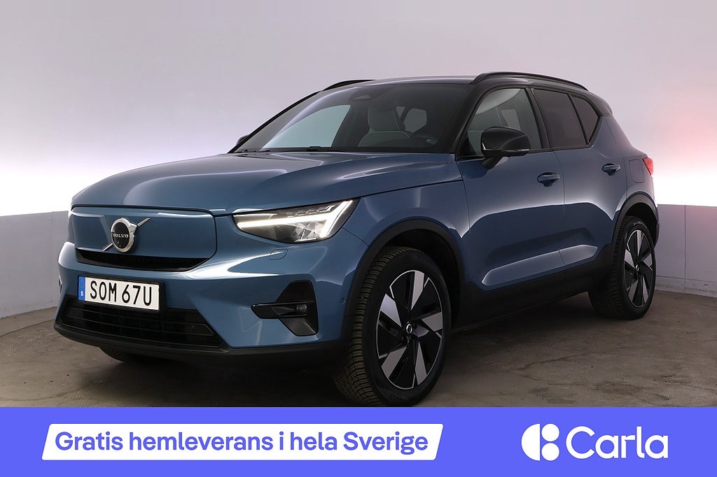 Volvo XC40 Recharge Twin motor Ultimate Drag 360 Pano H/K