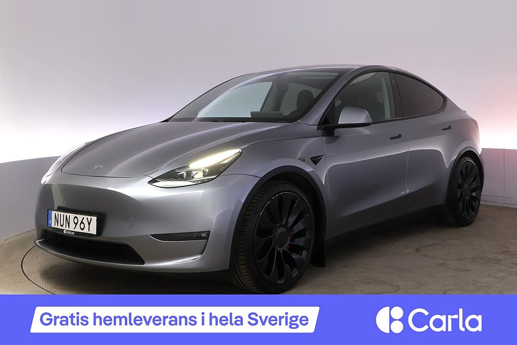 Tesla Model Y Performance Autopilot Pano Drag