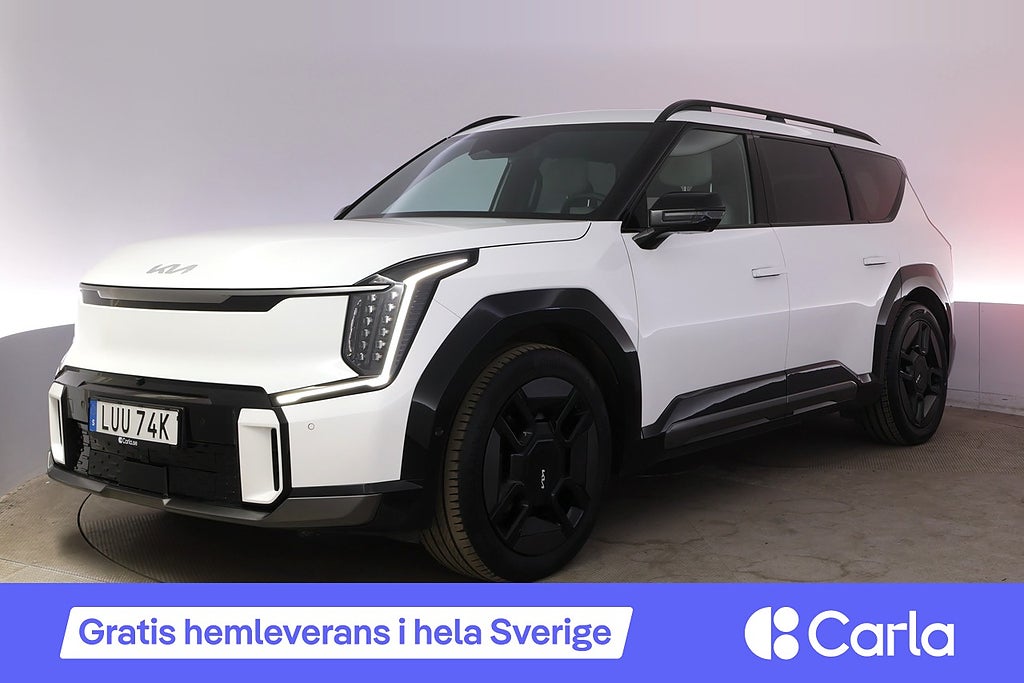 Kia EV9 AWD GT Line Pano Elstol 7-sits Meridian V-hjul