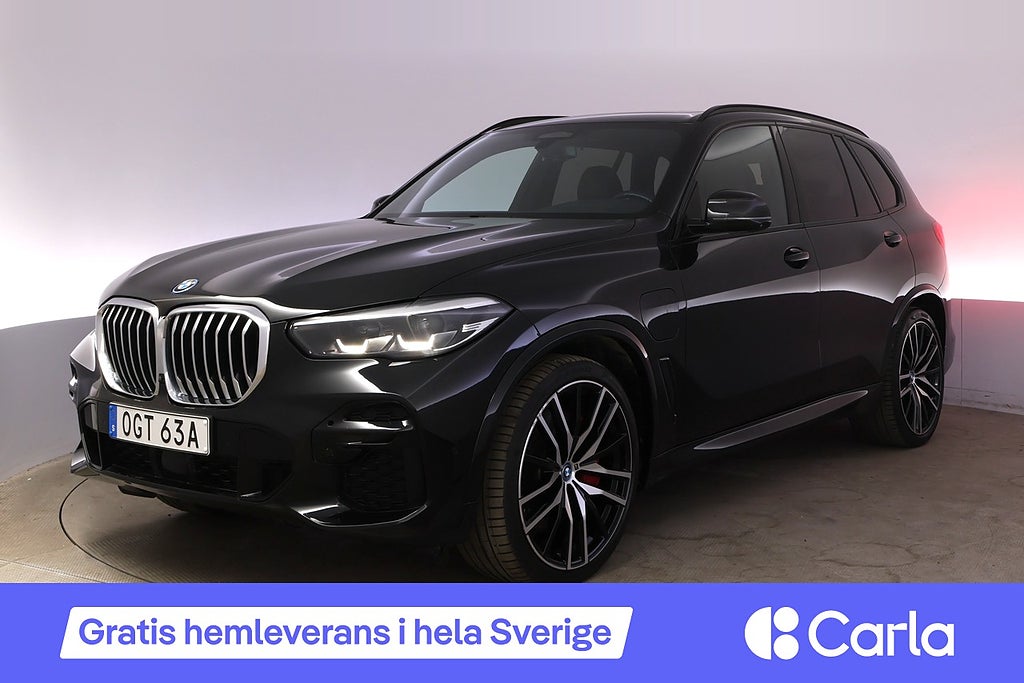 BMW X5 xDrive45e M Sport Drag Pano 360 AdapFarth BLIS Elstol