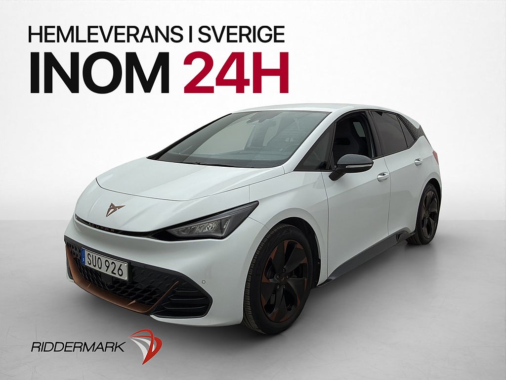 Cupra Born e-boost 77 231hk Massage Kamera Värmare Elstolar